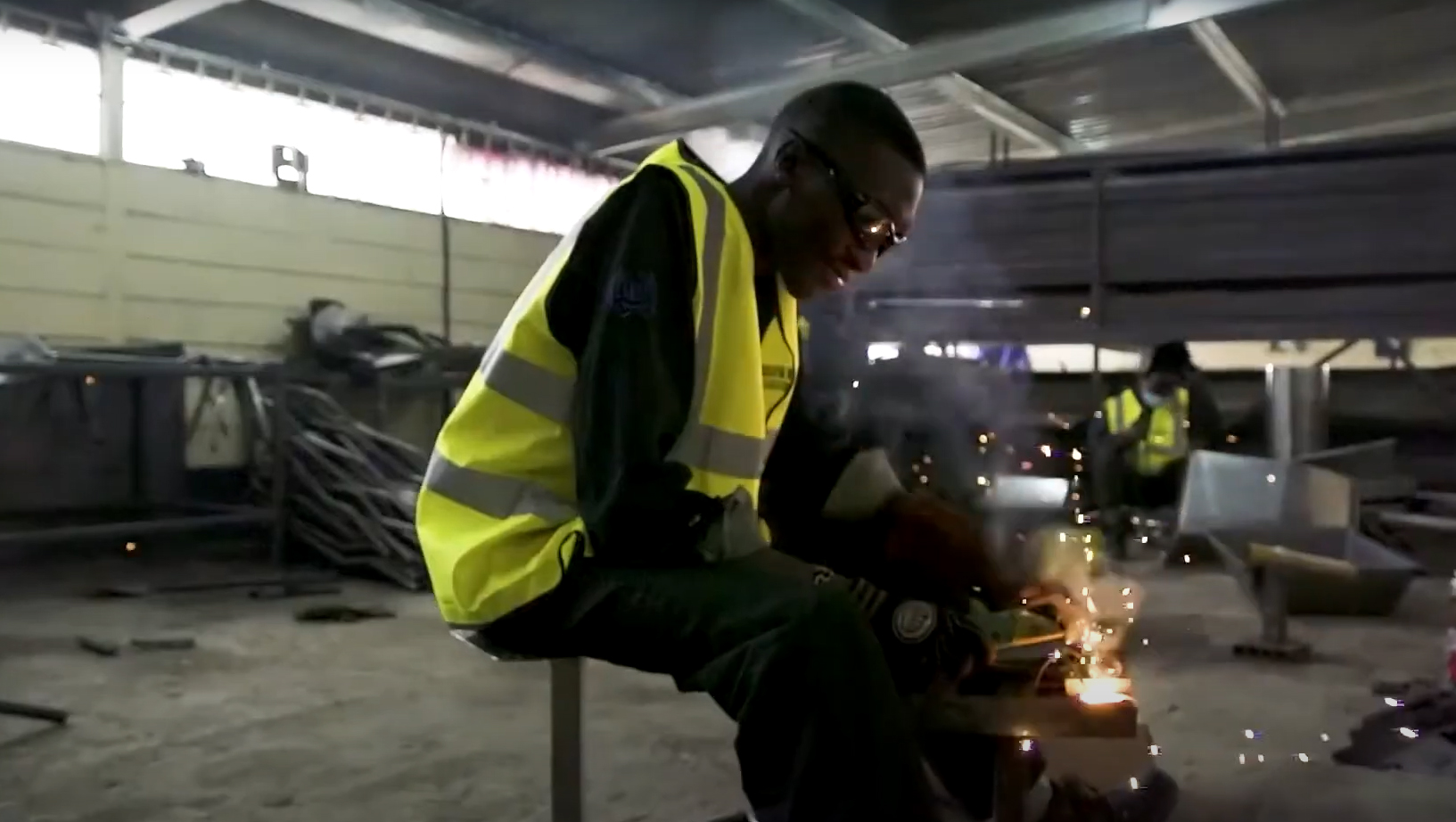 Success story of a welding trainee with a disability 