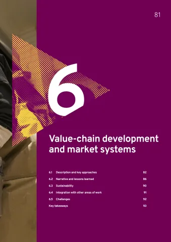 Value-chain development and market systems